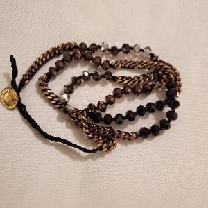 Wrap bracelet with stones. Chloe and Isabel brand